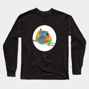 A celebration of Earth Day Long Sleeve T-Shirt